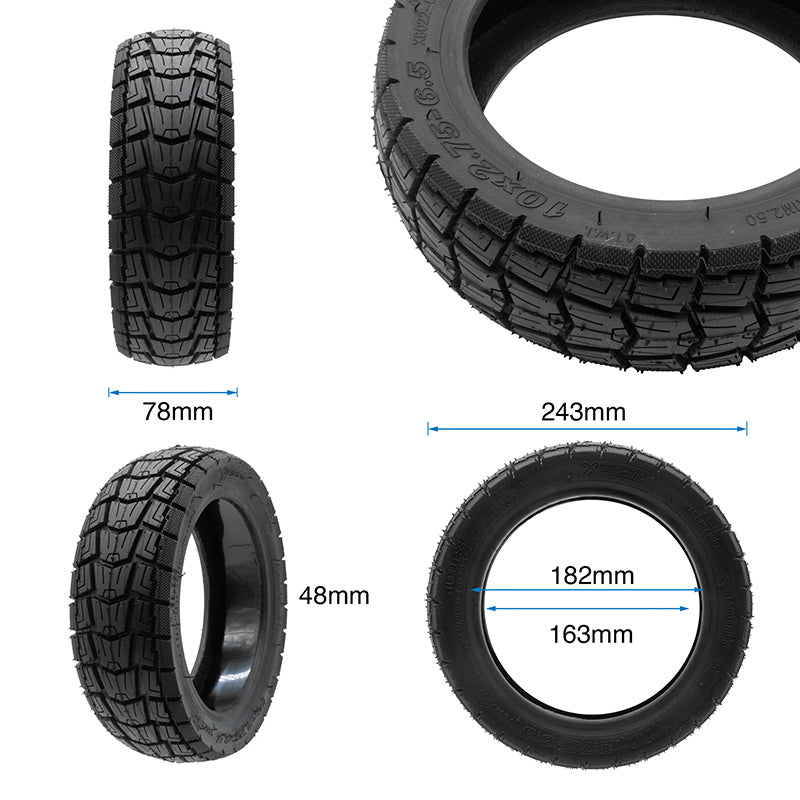 Pneu tubeless tout-terrain 10x2,75-6,5 [Xuancheng] - Edition GEL