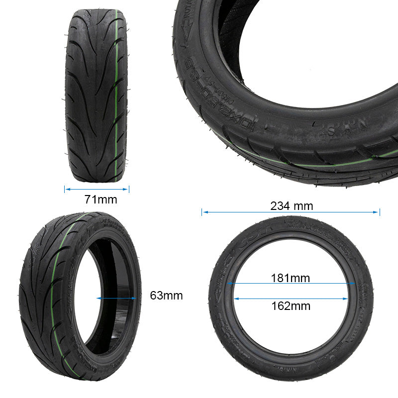 Pneu tubeless 10x2,5-6,5 avec gel [CST]