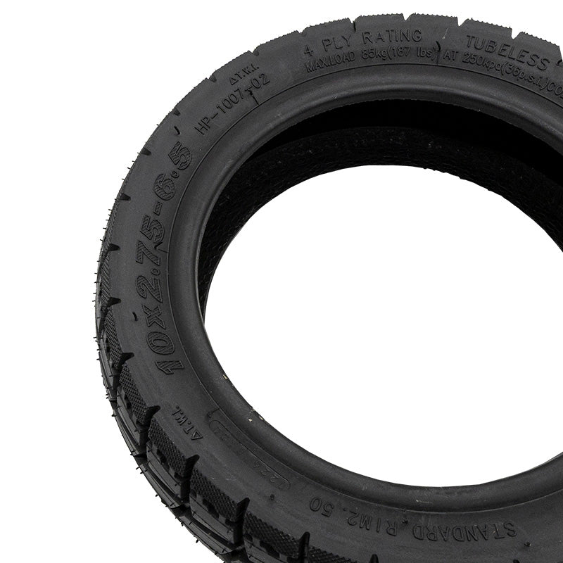 Pneu tubeless 10x2,75-6,5 avec gel