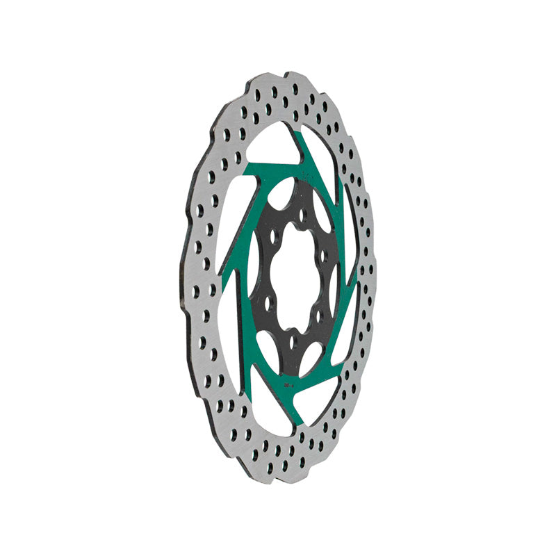 Disque de frein V2 6H 140mm Vert