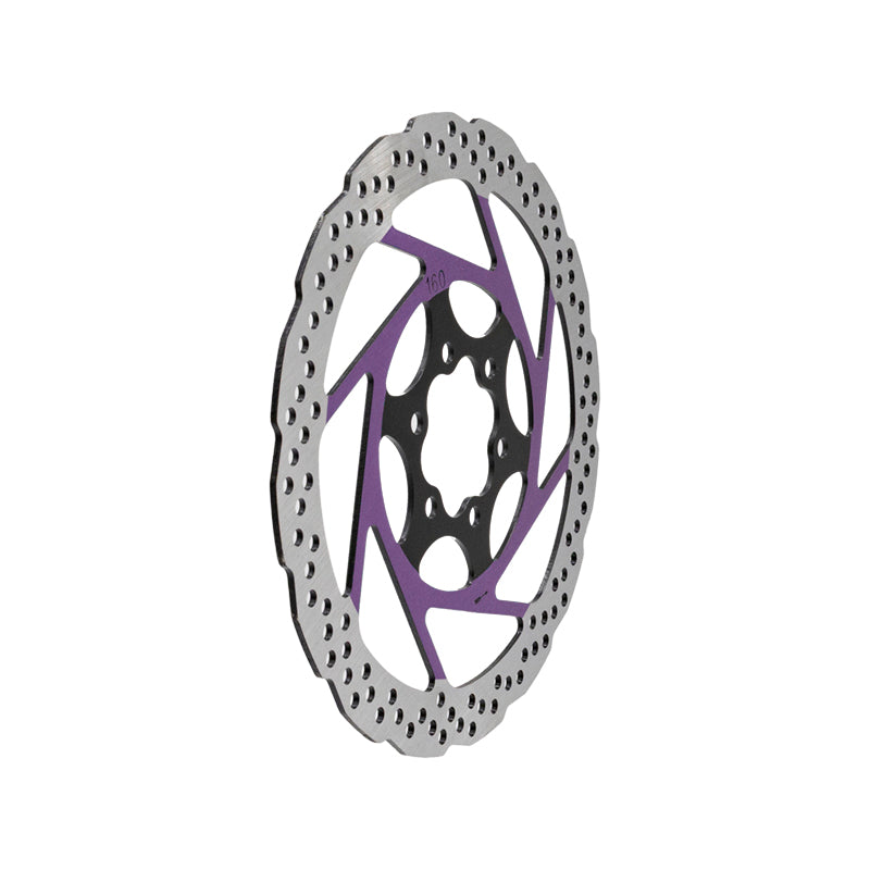 Disque de frein V2 6H 160mm Violet