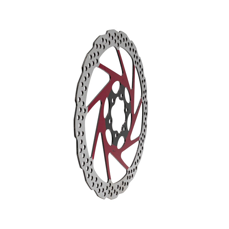 Disque de frein V2 6H 180mm Rouge