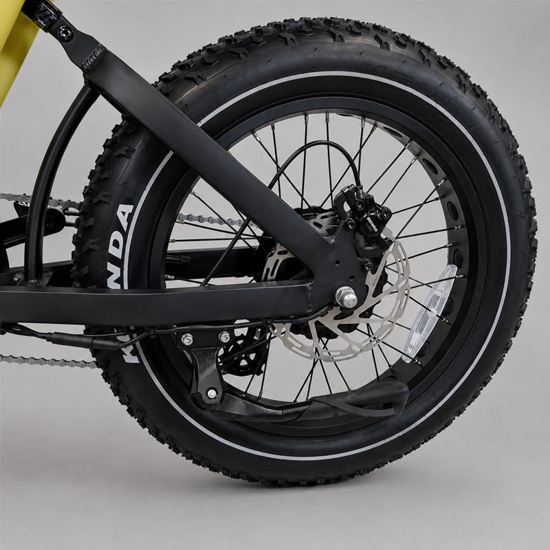 COMMANDO - Fatbike - Jaune désert/Gris