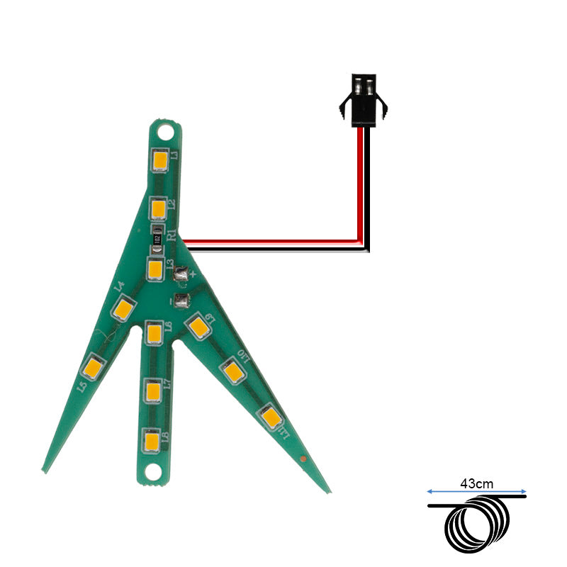 Clignotant pour Ecoxtrem M41 Tank