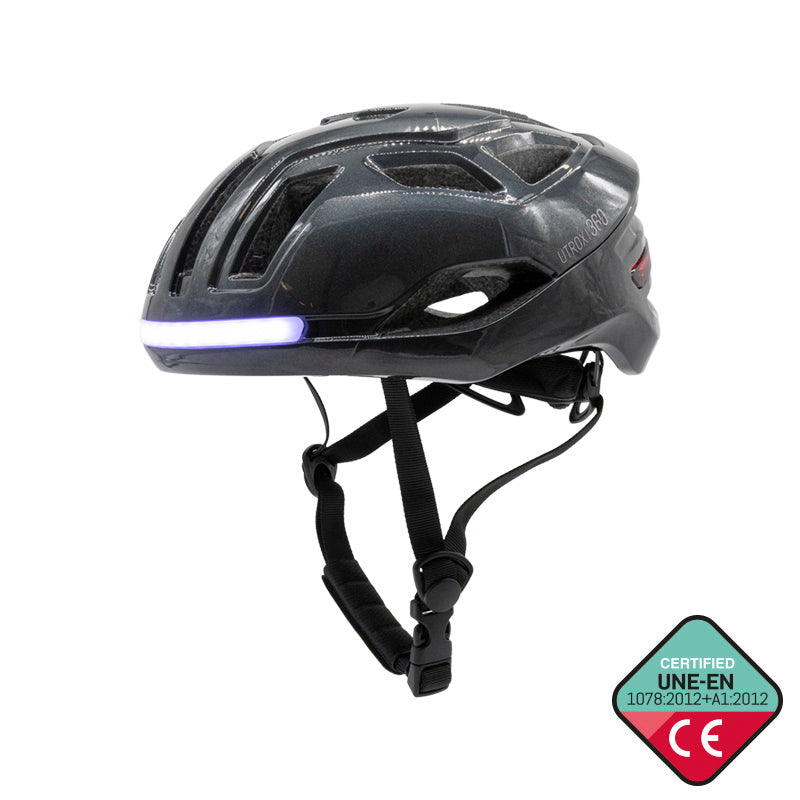 UTROX Urban Gray  iluminación integrada + intermitentes dinámicos talla única