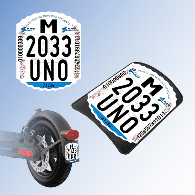 Support universel de plaque d’immatriculation