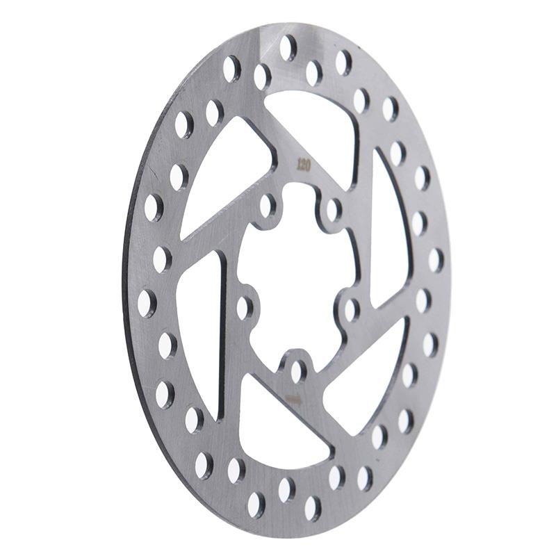 Disque de frein 120mm 5H argent pour Xiaomi M365, Essential, 1S, Pro/2