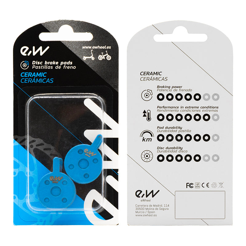 Plaquette de frein CT008-C plaquette ceramique [Ewheel] - 2 jeux