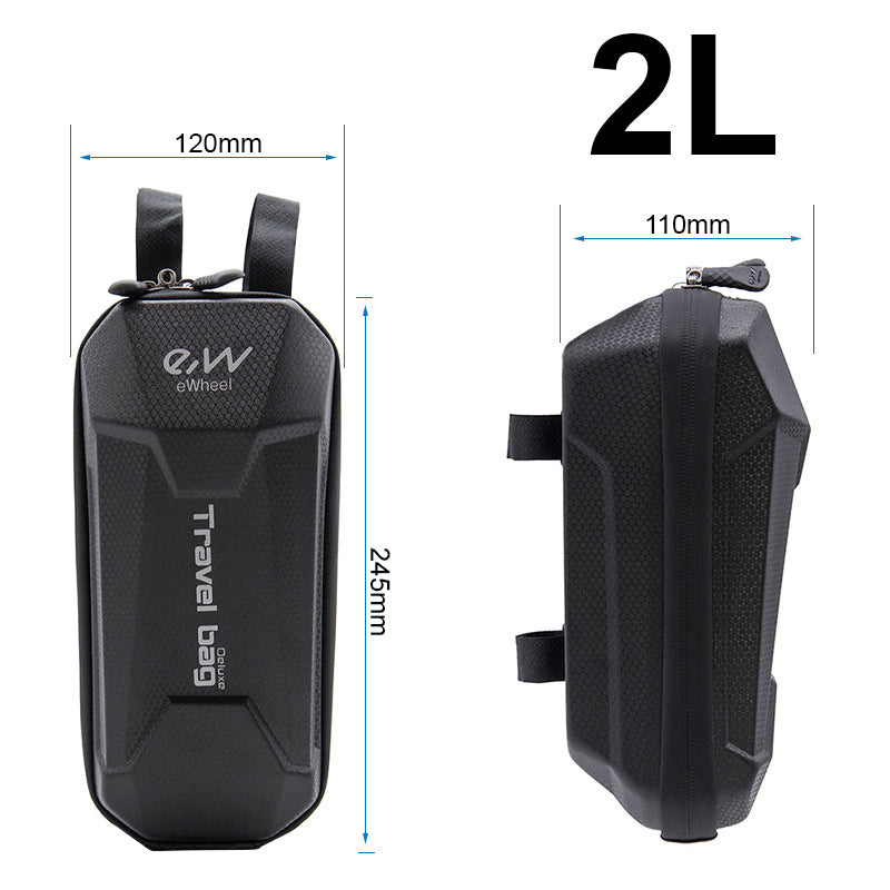 Sacoche premium blanche avec velcro [Ewheel] - 2L