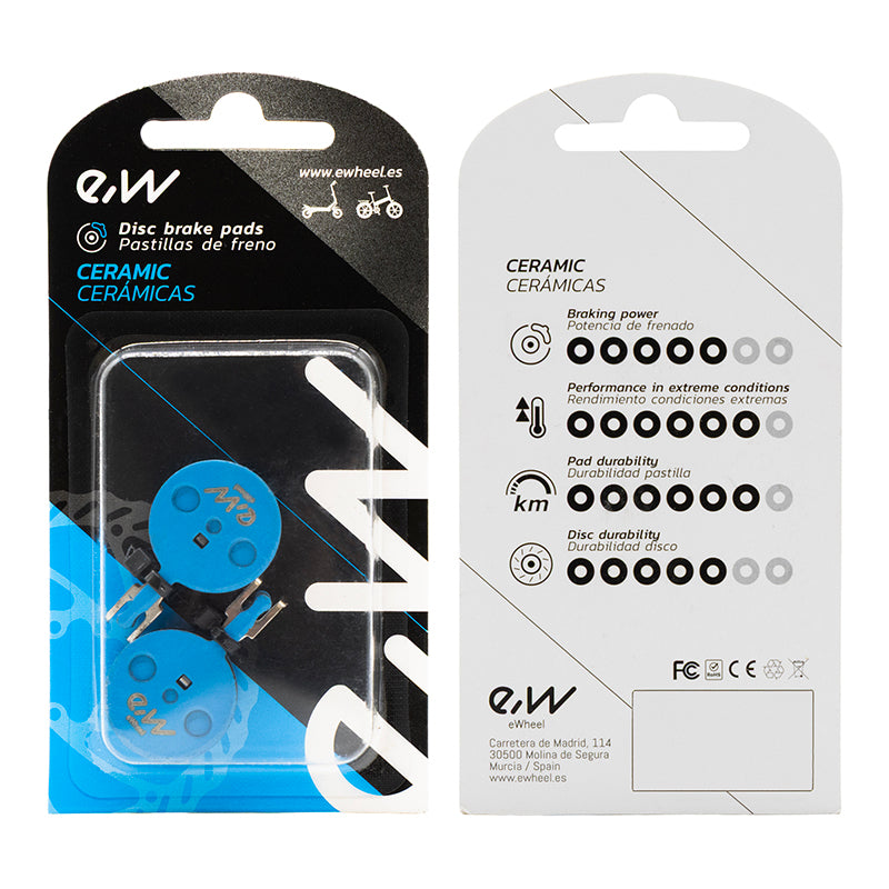 Plaquette de frein CT010-C plaquette ceramique [Ewheel] - 2 jeux