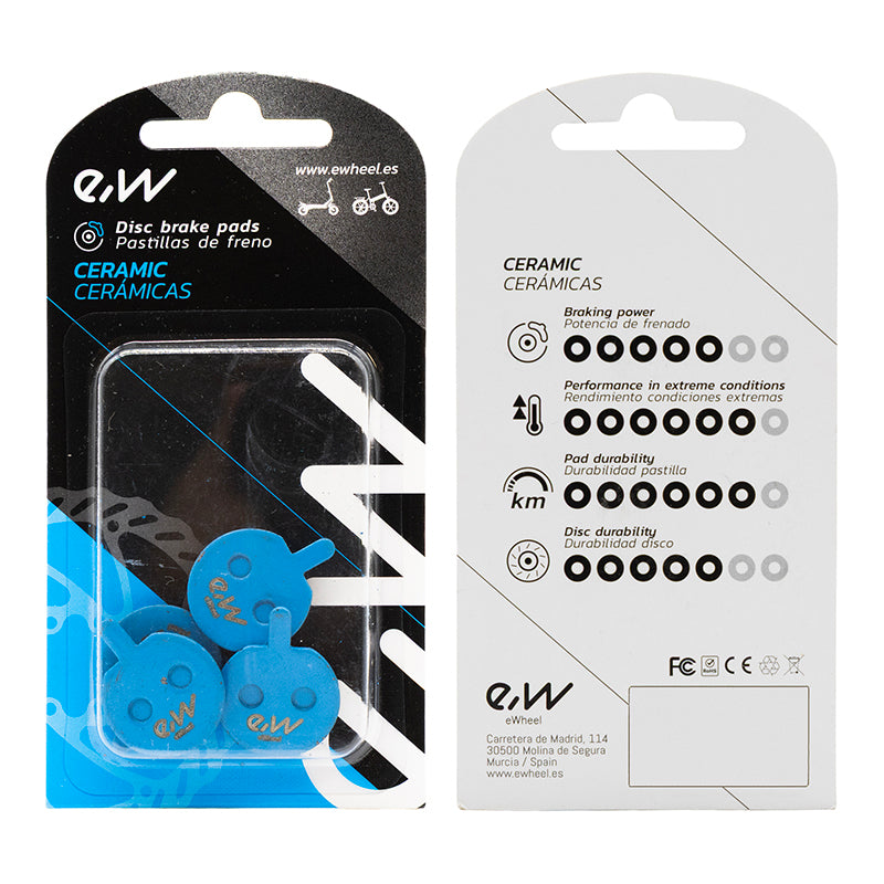 Plaquette de frein CT004-C plaquette ceramique [Ewheel] - 2 jeux