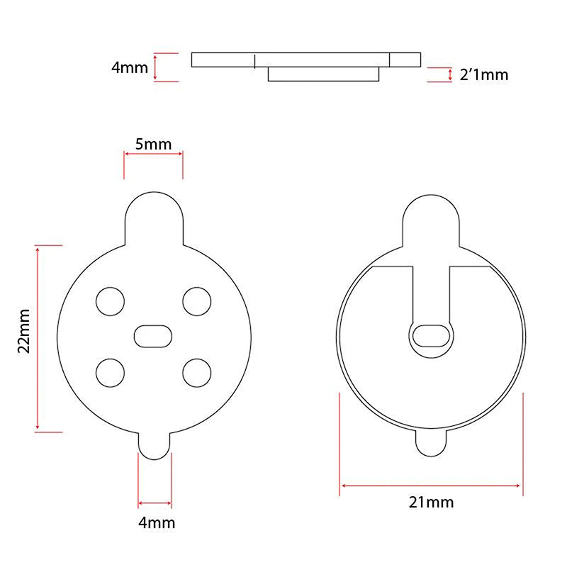Plaquette de frein CT001-C céramique pour NIU [Ewheel] - 2 jeux