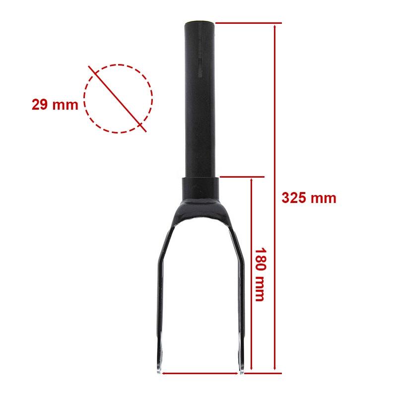 Fourche avec cadre noir pour Xiaomi