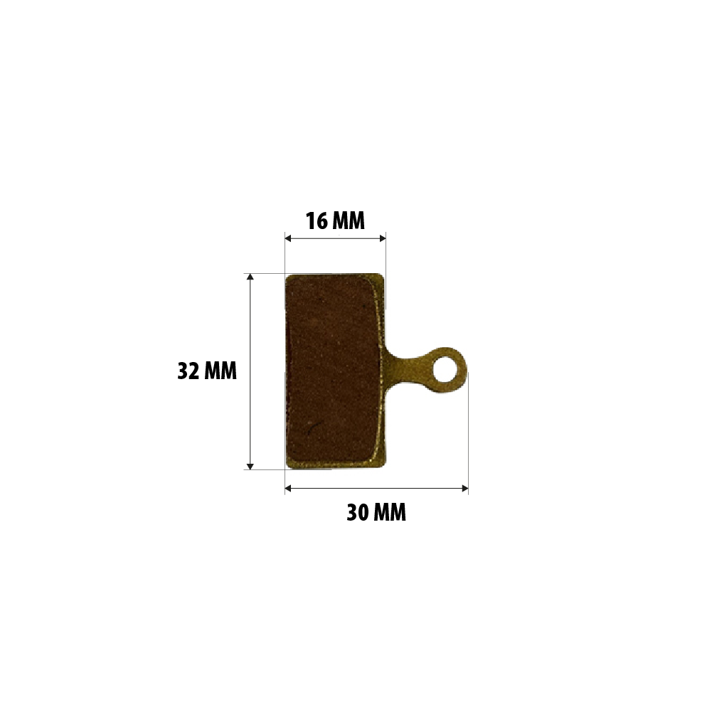 Plaquettes de frein metalliques Shimano G03S