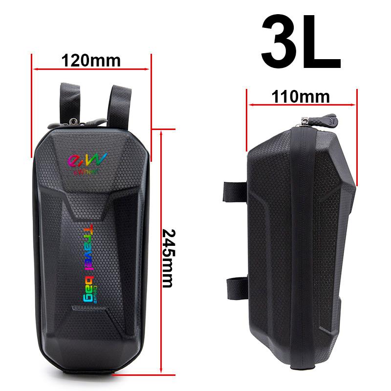 Sacoche premium multicolore avec velcro [Ewheel] - 3L