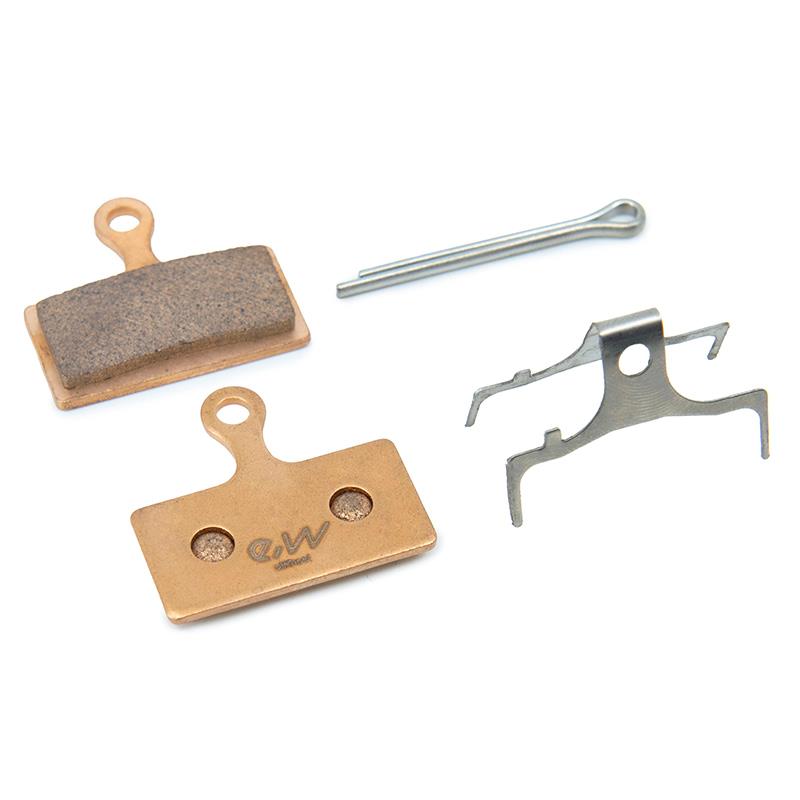 Plaquettes de frein rectangulaires sintérisées avec embout [Ewheel] - 2