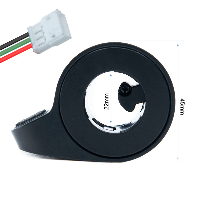 Accélérateur noir 13cm Ninebot E2 E / E2 Plus [Ninebot] - Connecteur JST ZH
