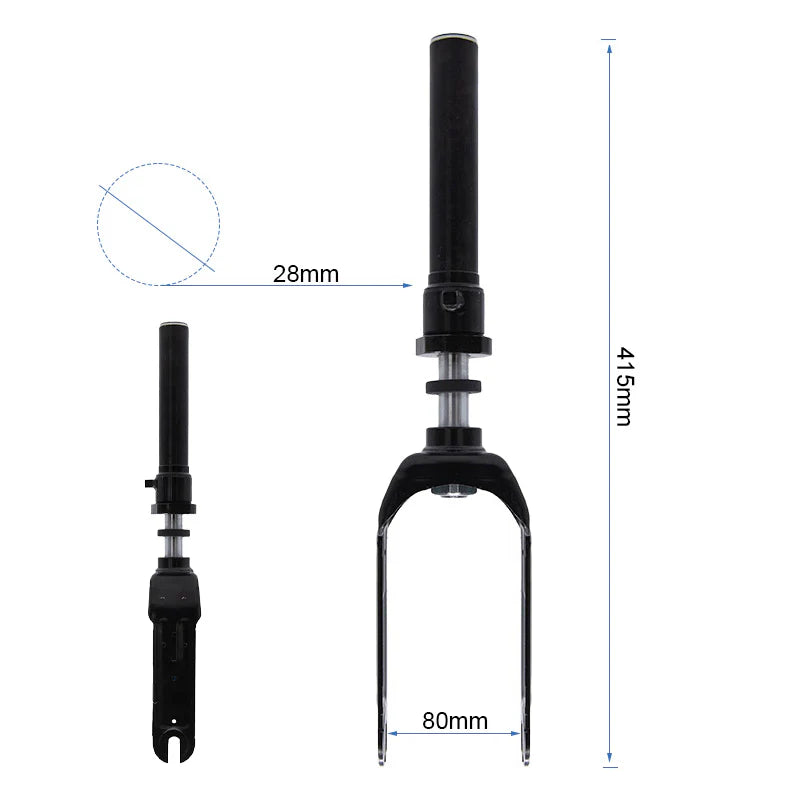 Fourche avant d'origine Ninebot Max G2 E - version 2025