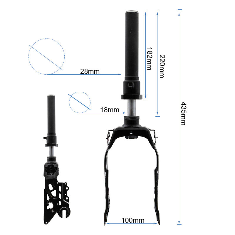 Amortisseur avant de fourche du Ninebot F3