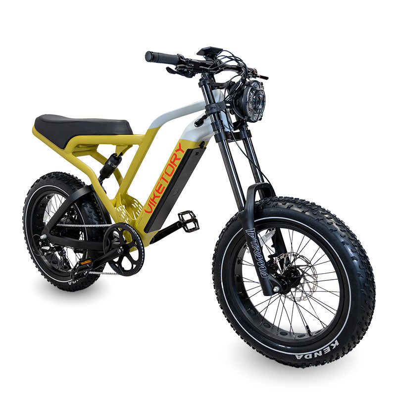 COMMANDO - Fatbike - Jaune désert/Gris