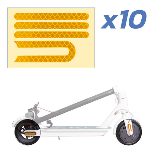 Produit autocollant réfléchissant 