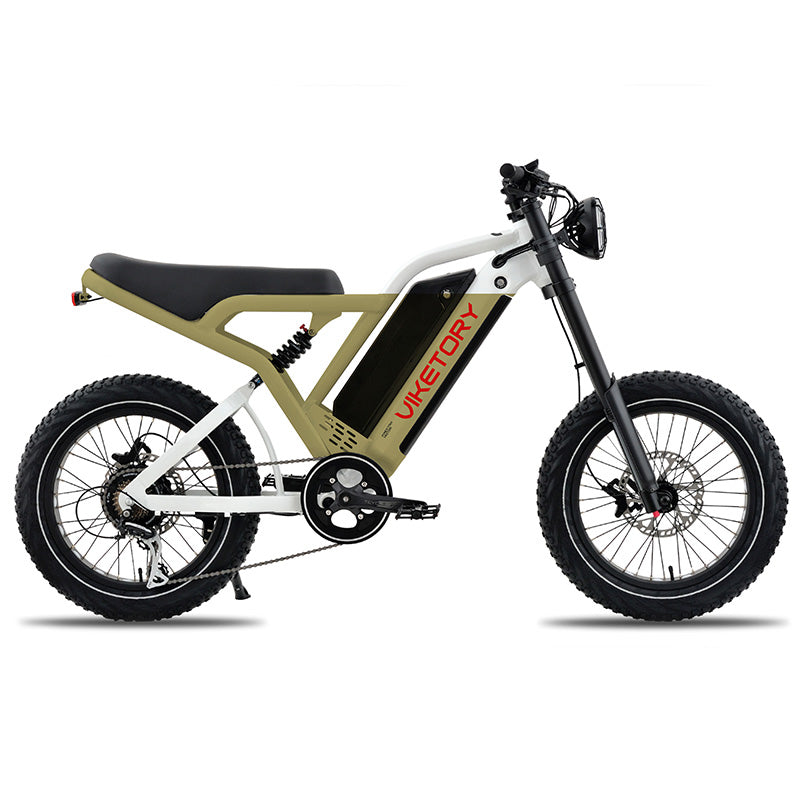 Ebike FATBIKE Marron Militaire