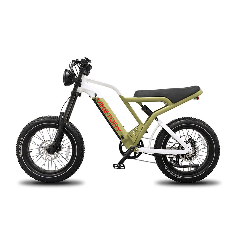 COMMANDO vélo électrique FATBIKE Vert militaire
