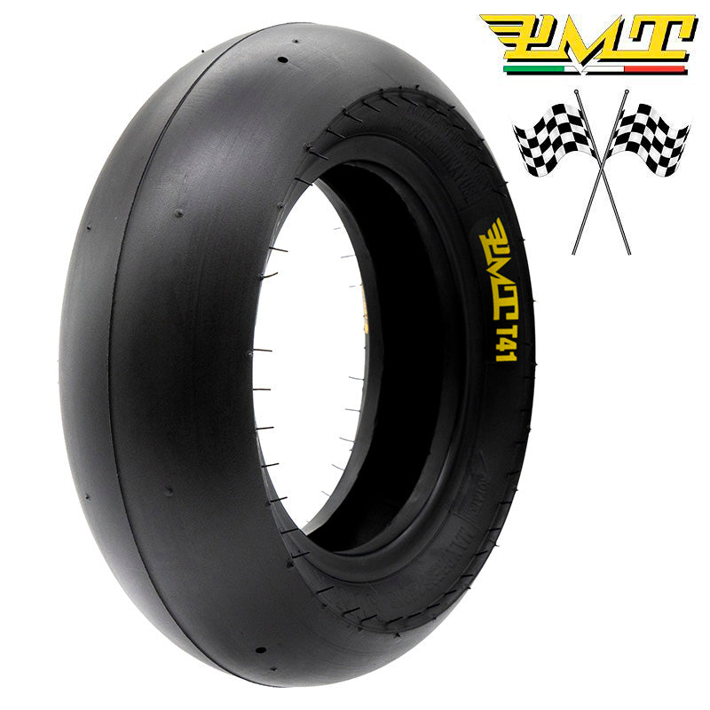 Pneu radial tubeless 90/65R6.5" - T41 slick [PMT]