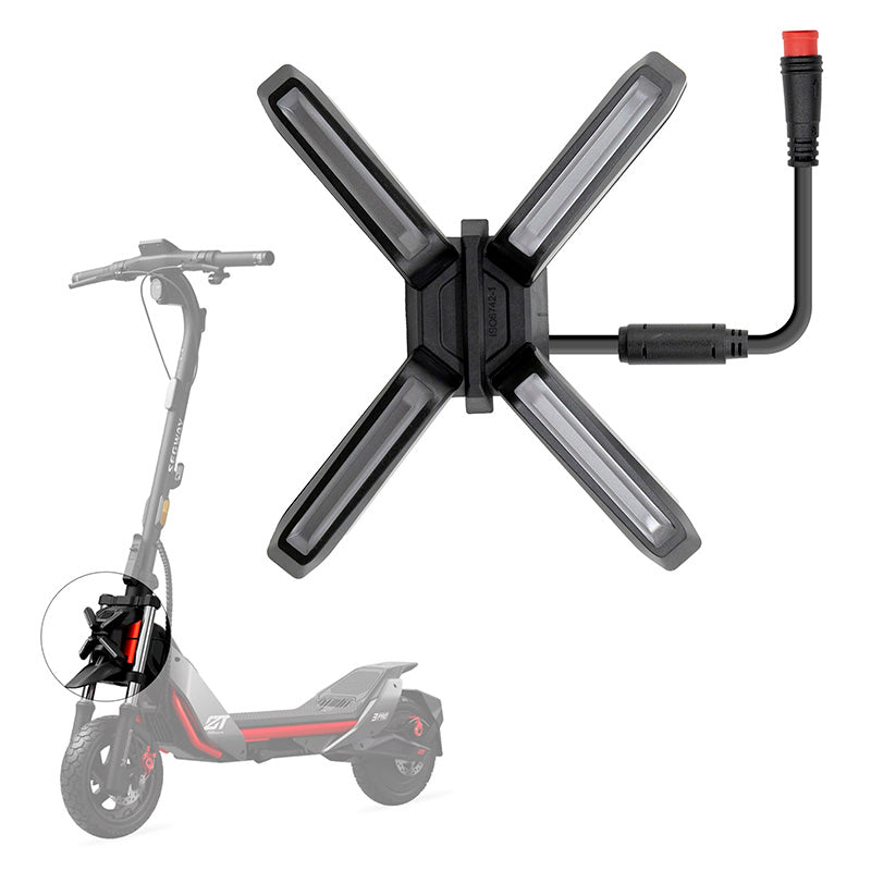 Produit feu avant en forme de X
