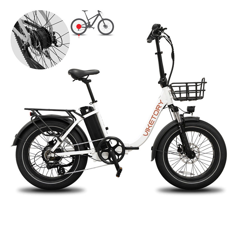 GRANIT - Fatbike pliant - Blanc