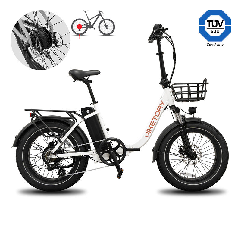 GRANIT - Fatbike pliant - Blanc