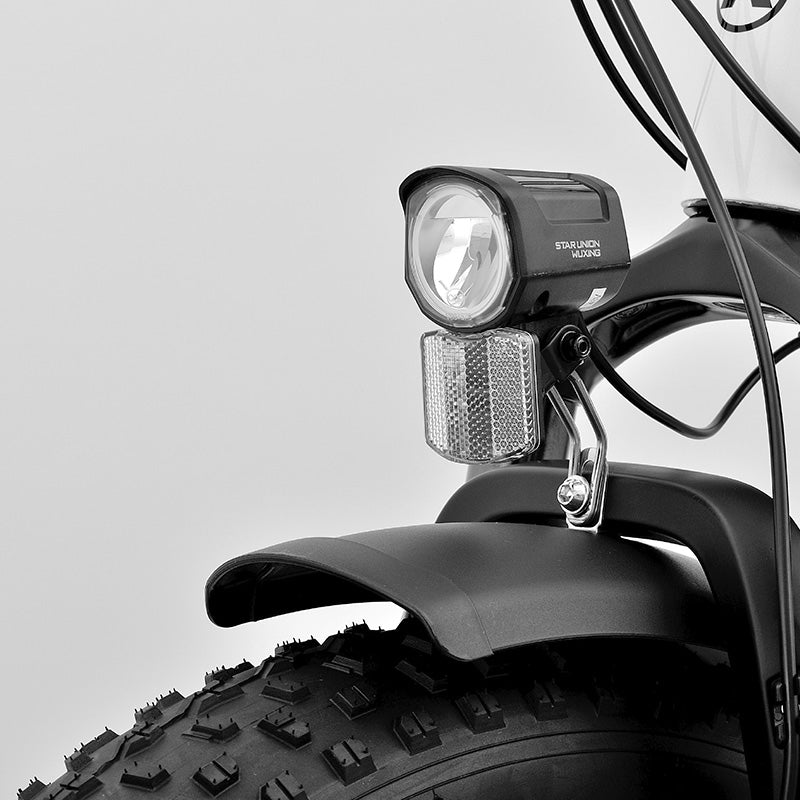 Lithor vélo électrique FATBIKE Pliable Crème