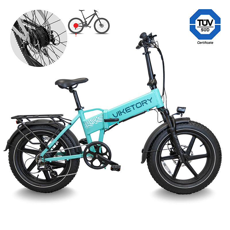 Vélo électrique Lithor Turquoise