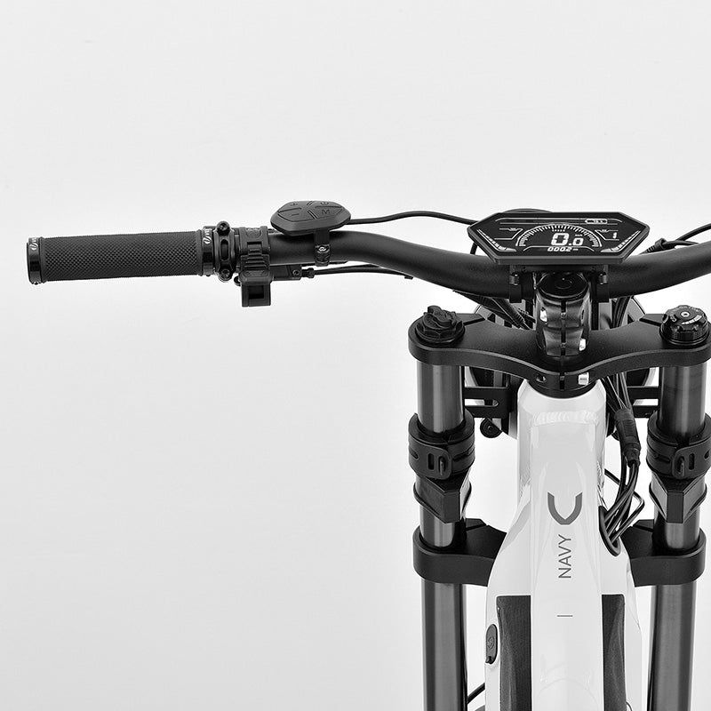 NAVY vélo électrique FATBIKE Bleu marine/Blanc
