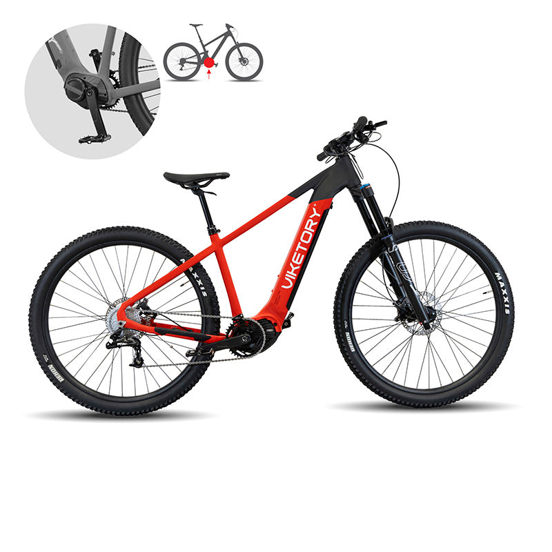 ROKTAR +Plus vélo électrique VTT Rouge/Noir