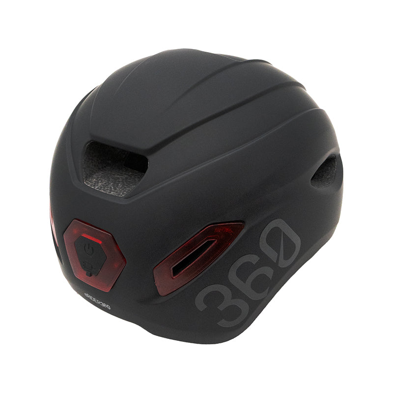 Casque CP02 urben  avec clignotant noir taille unique