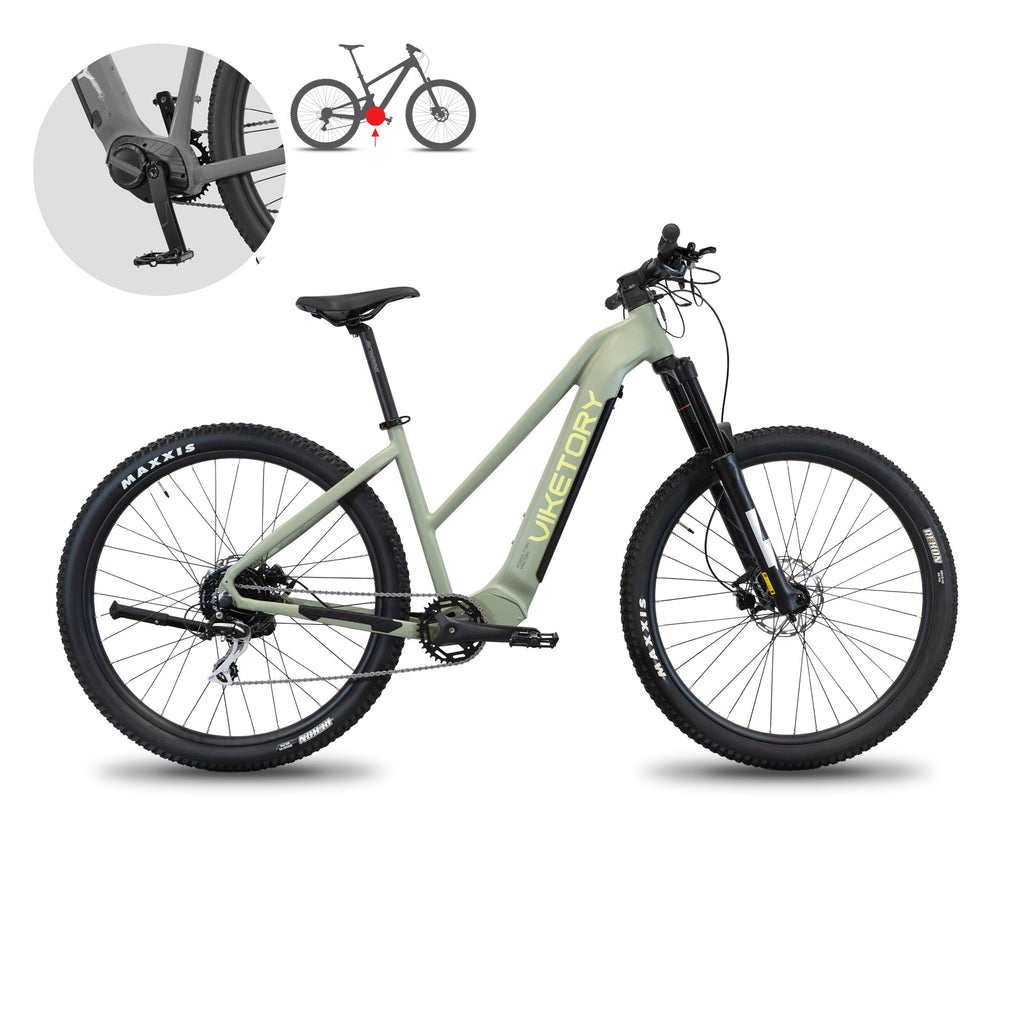ZEPHIR +Plus vélo électrique VTT Vert militaire