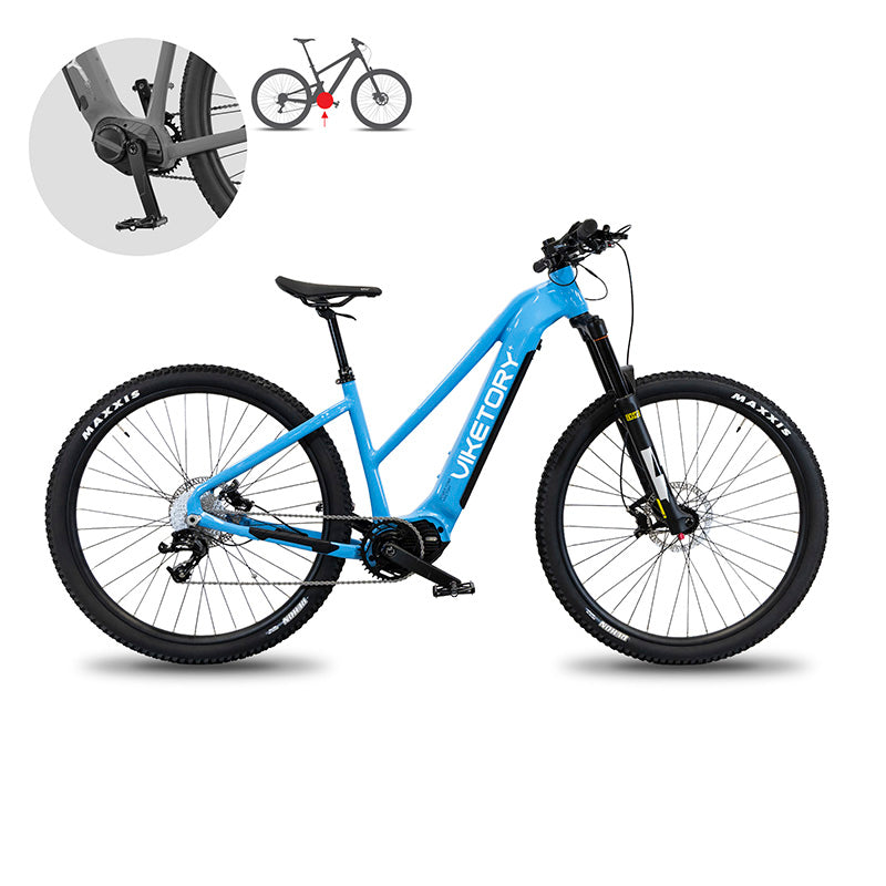 ZEPHIR +Plus vélo électrique VTT Bleu