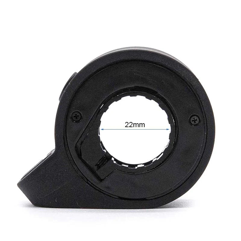 accélérateur avec bouton d'allumage noir