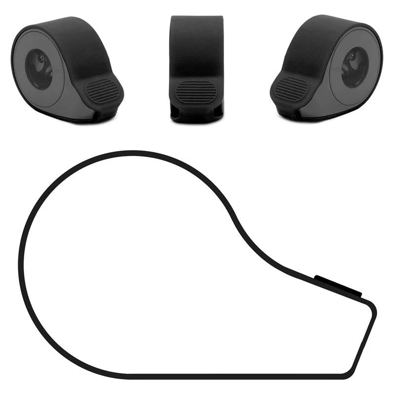 cache en silicone noir pour accélérateur (10 pièces)