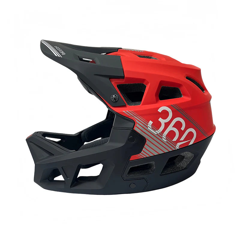 casque rouge sport L