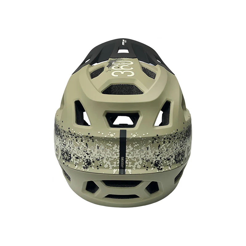 casque sport vert militaire