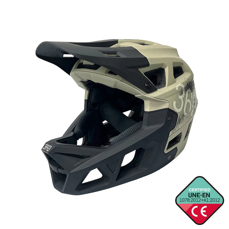 casque sport vert militaire