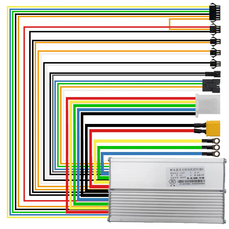 controleur 60v 37a avec moteur double arrière