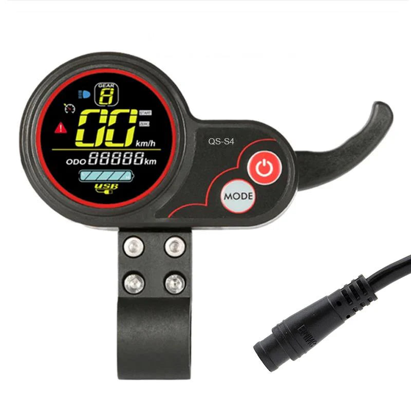 display qs s4 6 pin avec accélérateur