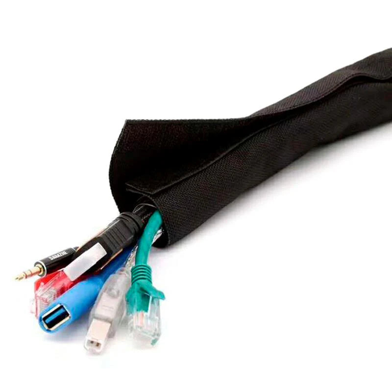 gaine protège câble en tissu de 5M
