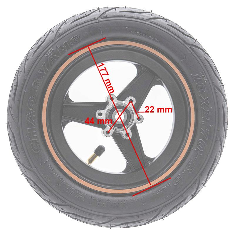 jante 6,5 avec biseau 47mm pour smartgyro speedway et rockway
