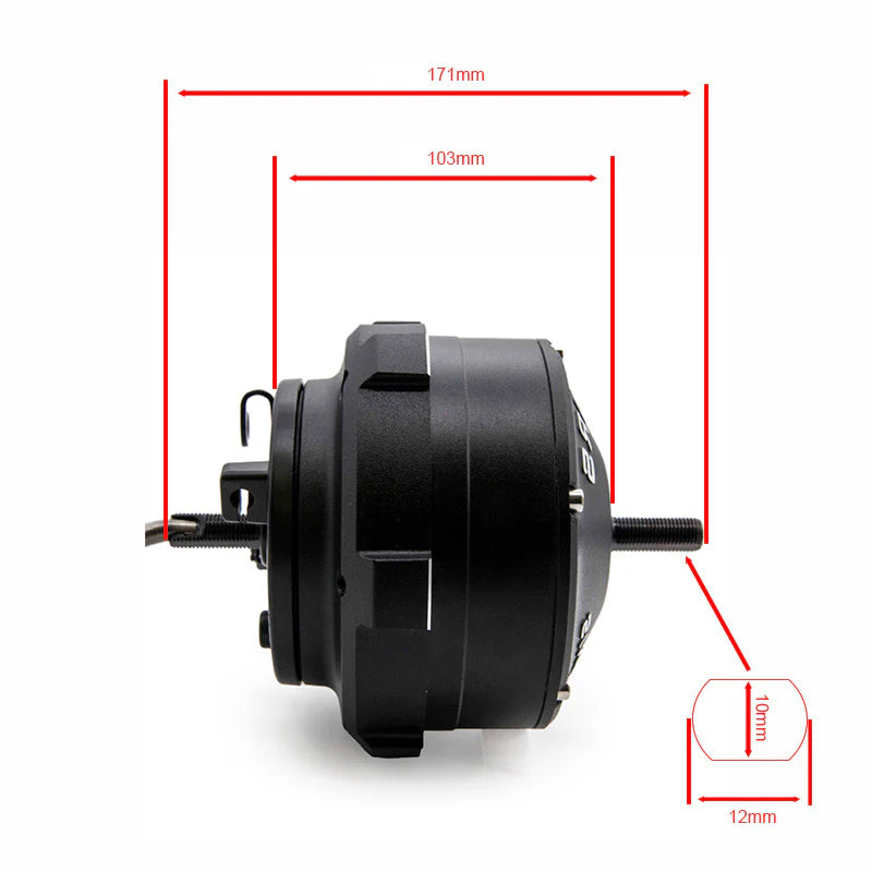 moteur 52v 735w pour dualtron mini