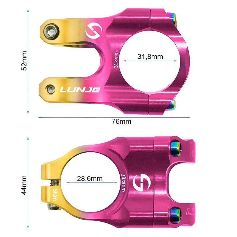potence pour guidon 31,8mm
