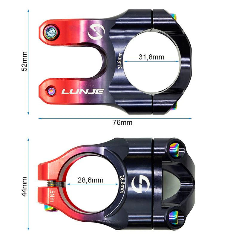 potence pour guidon 31,8mm